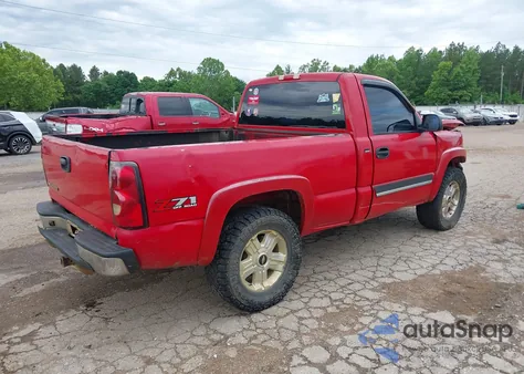 2006 Chevrolet Silverado 1500 Lt1 из США, поврежденный, VIN 3GCEK14Z56G171281